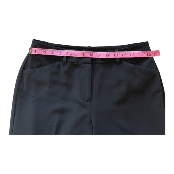Chico’s Women’s Black Wide Leg Mid-rise Trouser Pant Size 0 (small) - Picture 5 of 9